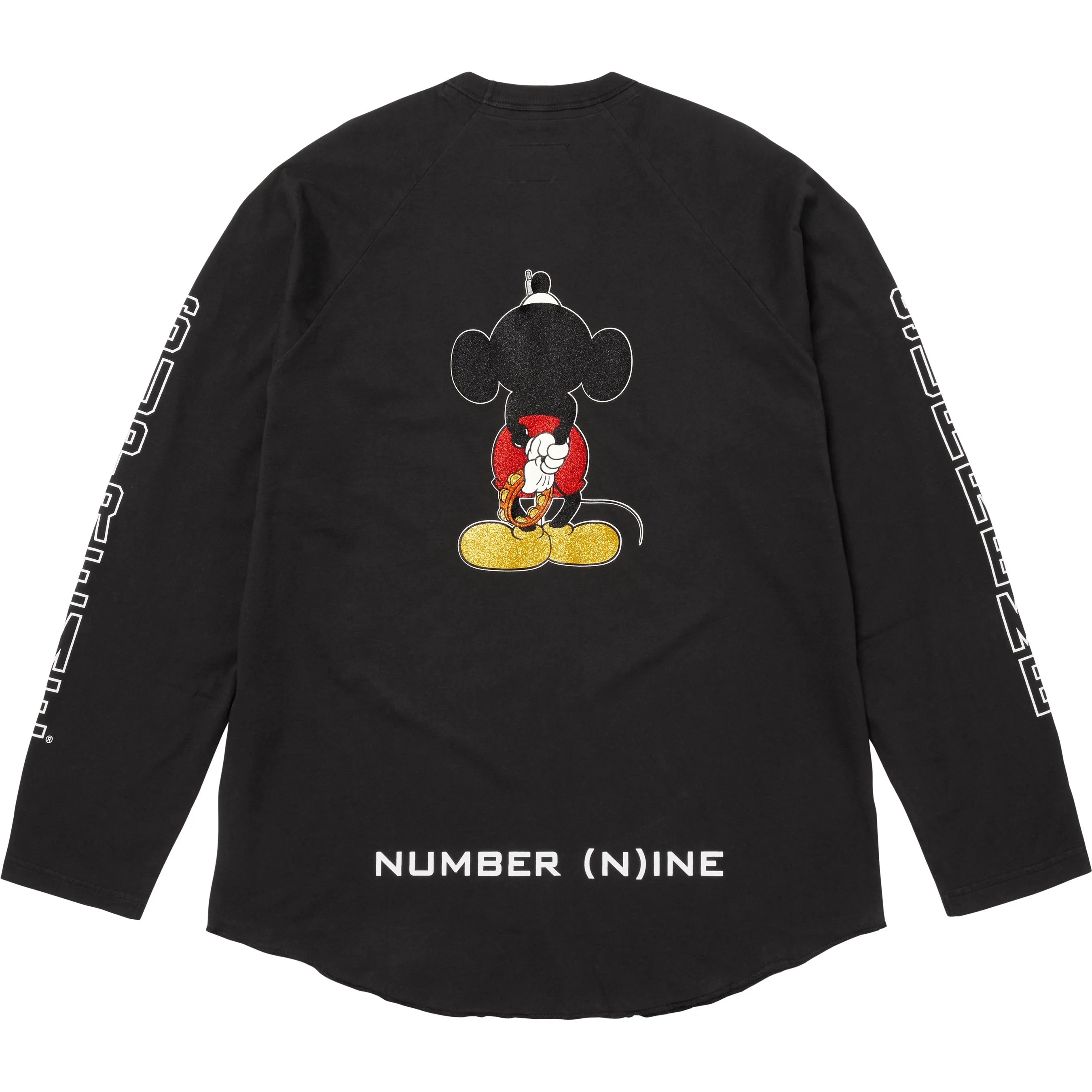 Supreme®/Number (N)ine®/Mickey Mouse Raglan L/S Top view 6